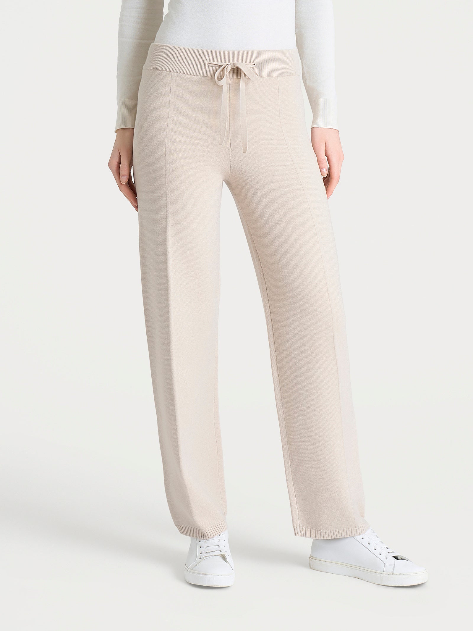 Pantalone ampio in Super Soft Bianchi Donna - Ragno