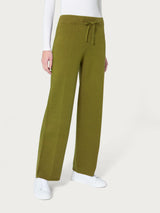 Pantalone ampio in Super Soft Verdi Donna - Ragno