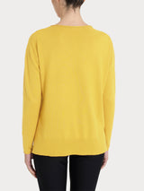 Maglia asimmetrica con girocollo Four Seasons Gialli Donna - Ragno