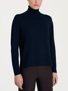 Dolcevita asimmetrico Four Seasons Blu Donna - Ragno
