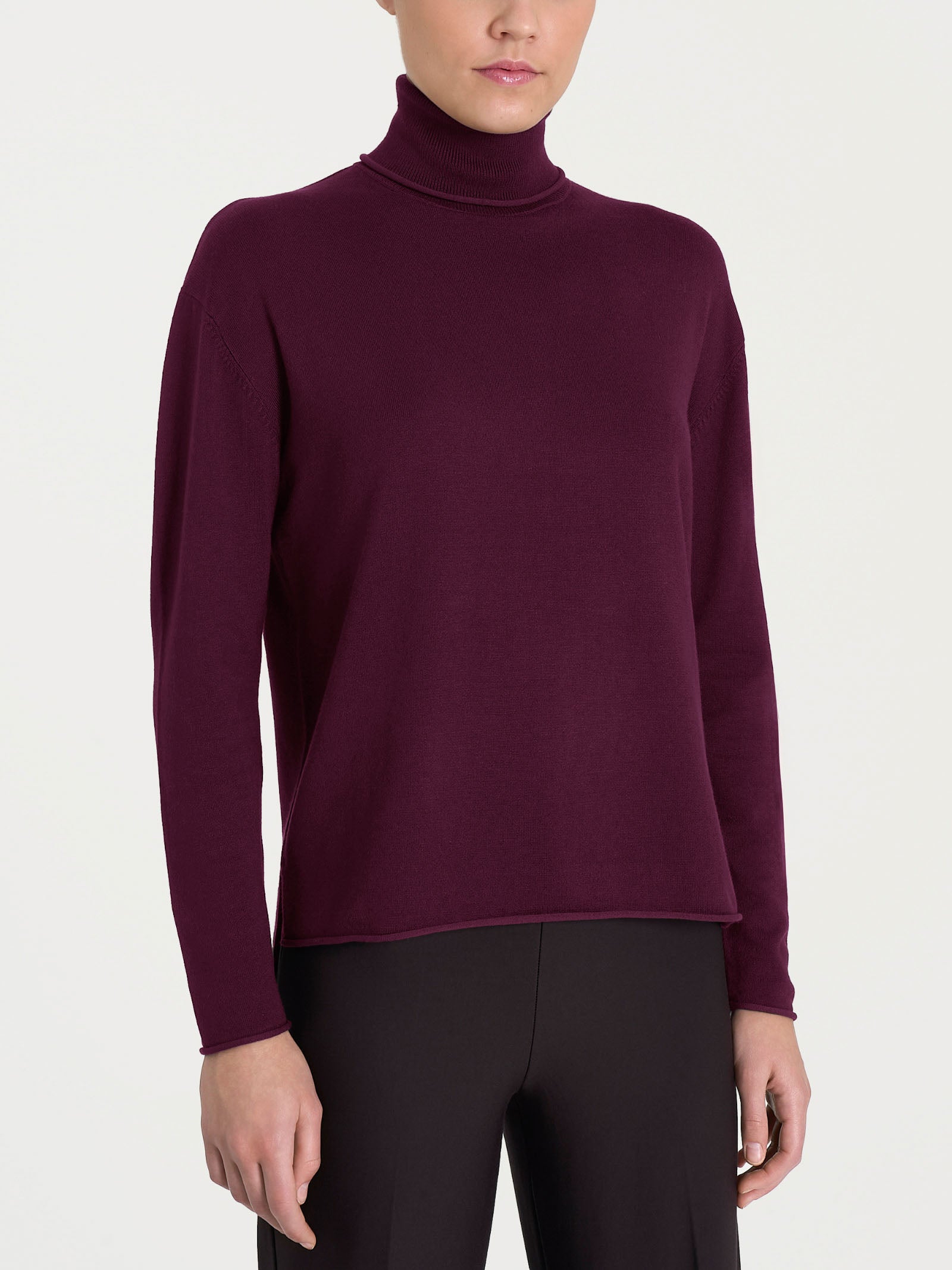 Dolcevita asimmetrico Four Seasons Viola Donna - Ragno