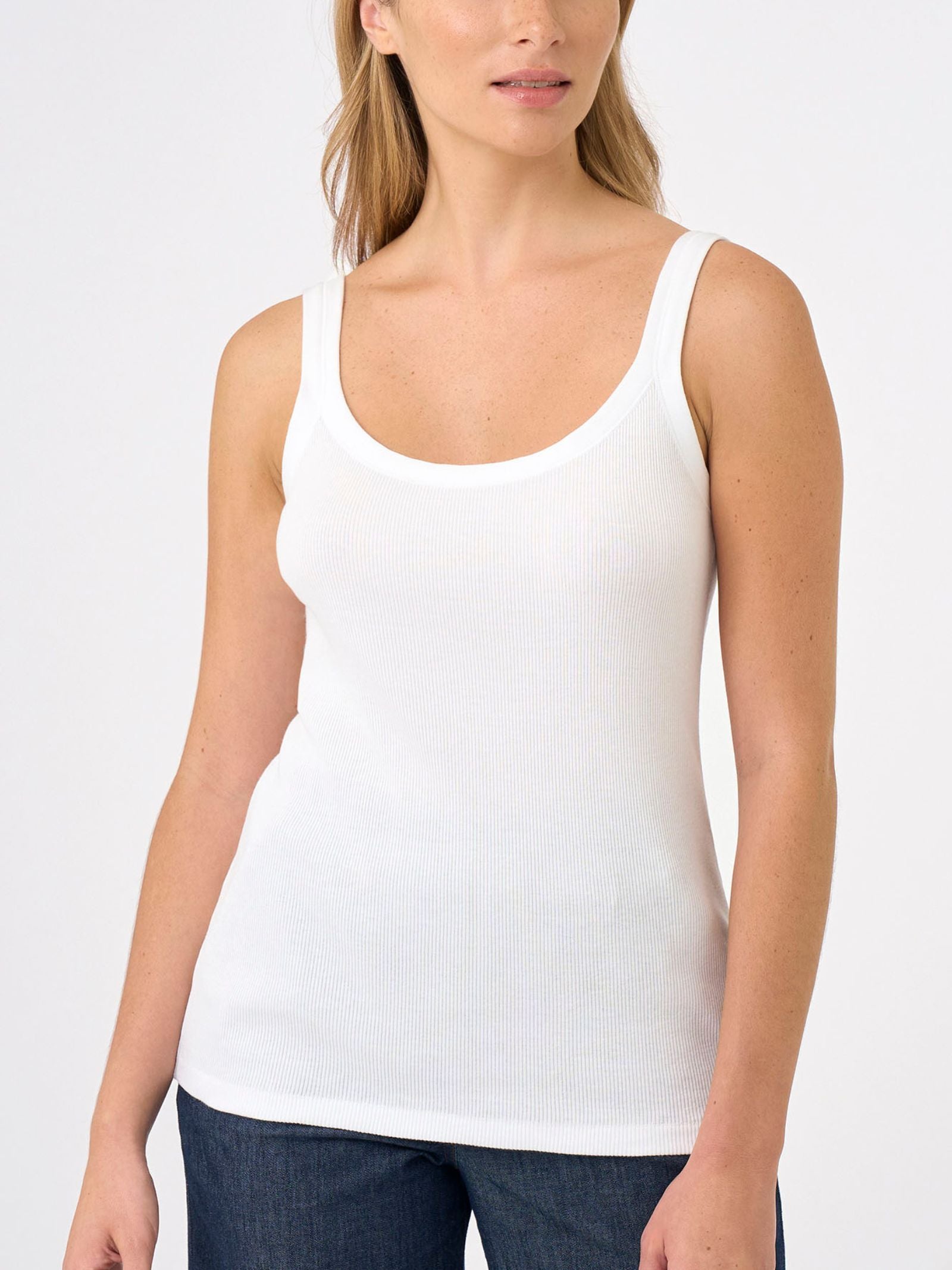 WIRROW cupro cotton tank top ダークグレー WIRROW cupro cotton tank WIRROW cupro cotton tank top ダークグレー WIRROW cupro cotton tank