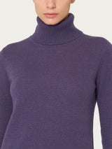 Dolcevita in cashmerino Viola Donna - Ragno