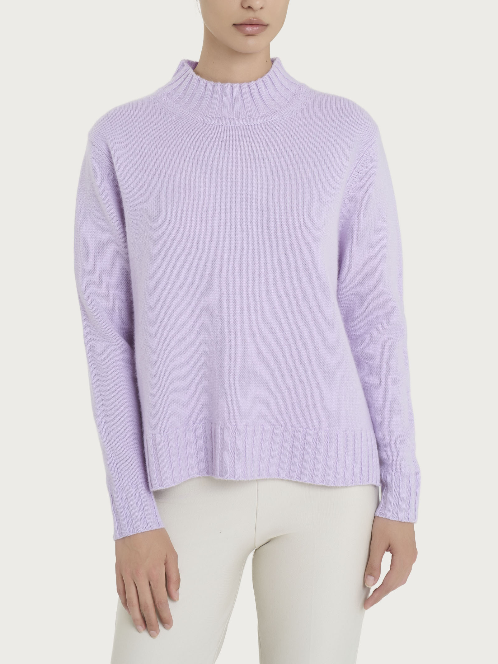 Pullover a lupetto in misto lana - Nero/righe - DONNA | H&M IT Pullover a lupetto in misto lana - Nero/righe - DONNA | H&M IT