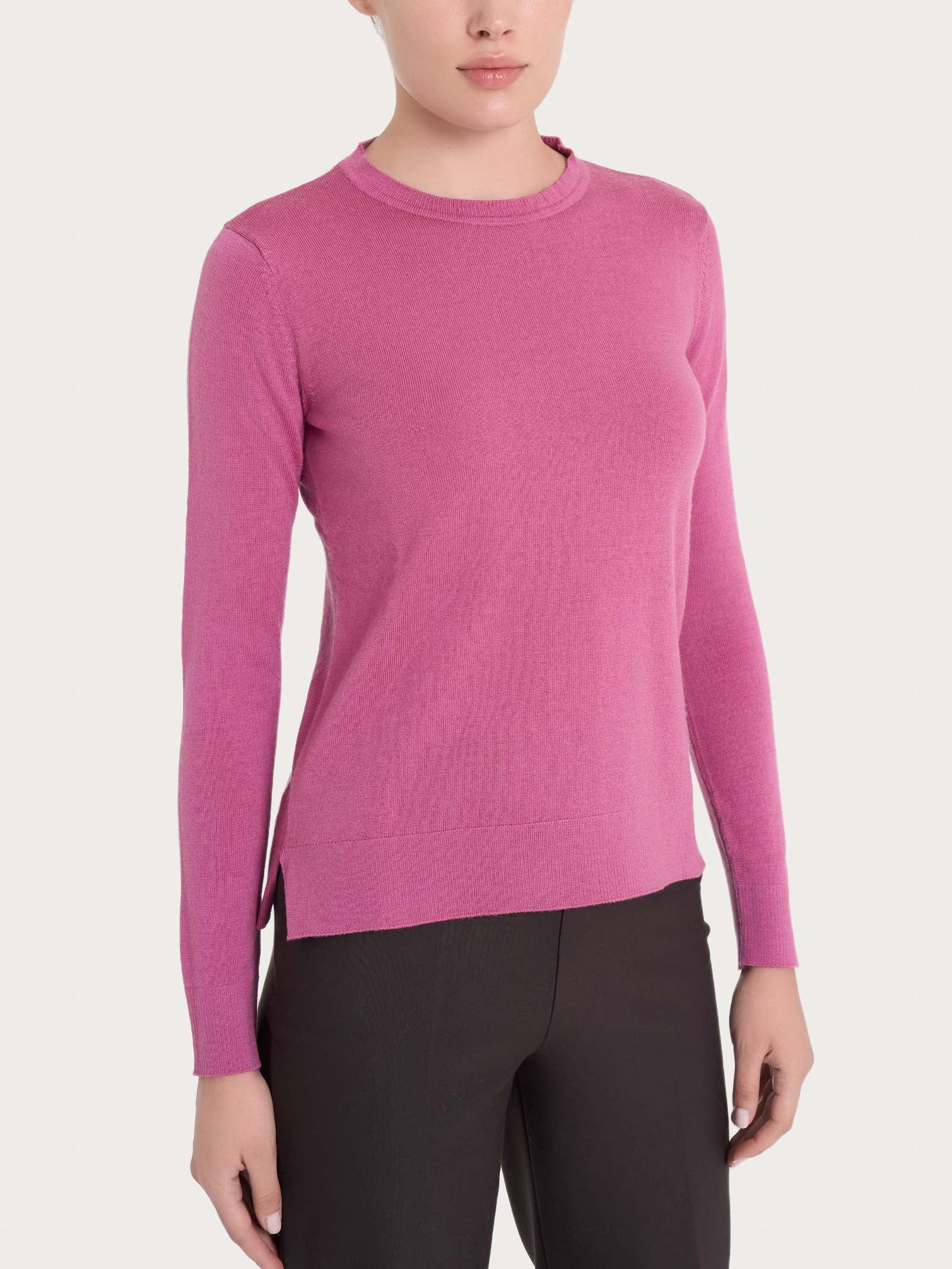 Maglia girocollo in Merino Soft -  - Ragno