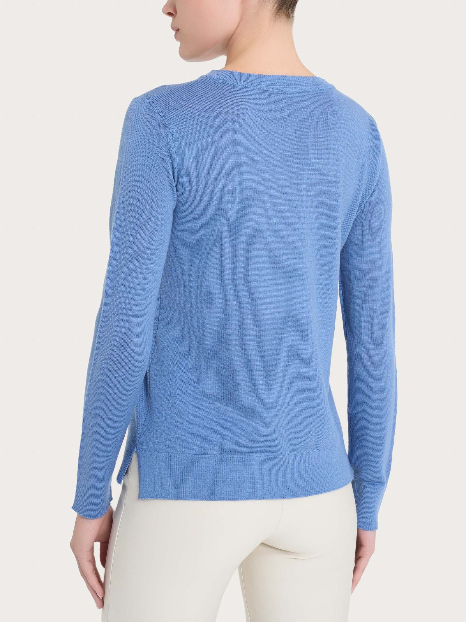 Maglia girocollo in Merino Soft -  - Ragno