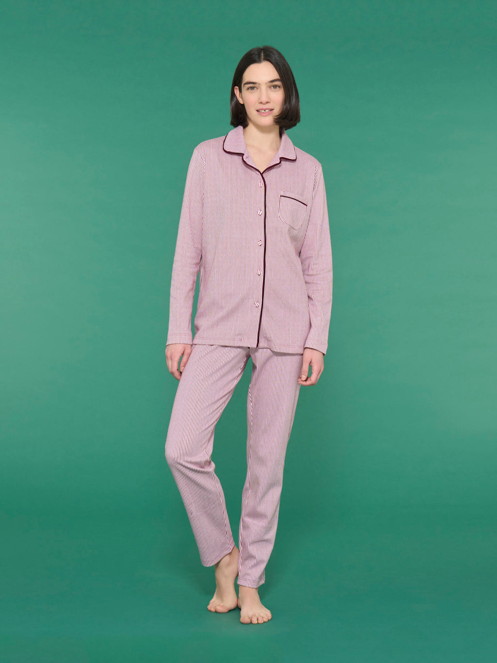 Nacshua Pigiama lungo da donna in cotone: in offerta a 19.99€ su Nacshua Pigiama lungo da donna in cotone: in offerta a 19.99€ su