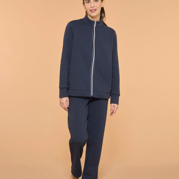 Tuta Normann Care Donna - Zip Schiena E Gamba, 100% Cotone Tuta Normann Care Donna - Zip Schiena E Gamba, 100% Cotone
