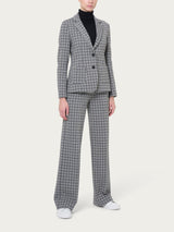 Blazer due bottoni in tessuto Eco Jacquard -  - Ragno