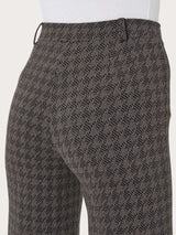 Pantalone ampio in tessuto Eco Jacquard -  - Ragno