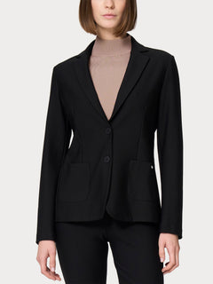 Blazer con due bottoni in Compact Neri Donna - Ragno