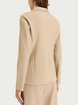 Blazer de dos botones en Compact Grigi para mujer - Ragno