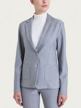 Blazer con due bottoni in Compact Neri Donna - Ragno