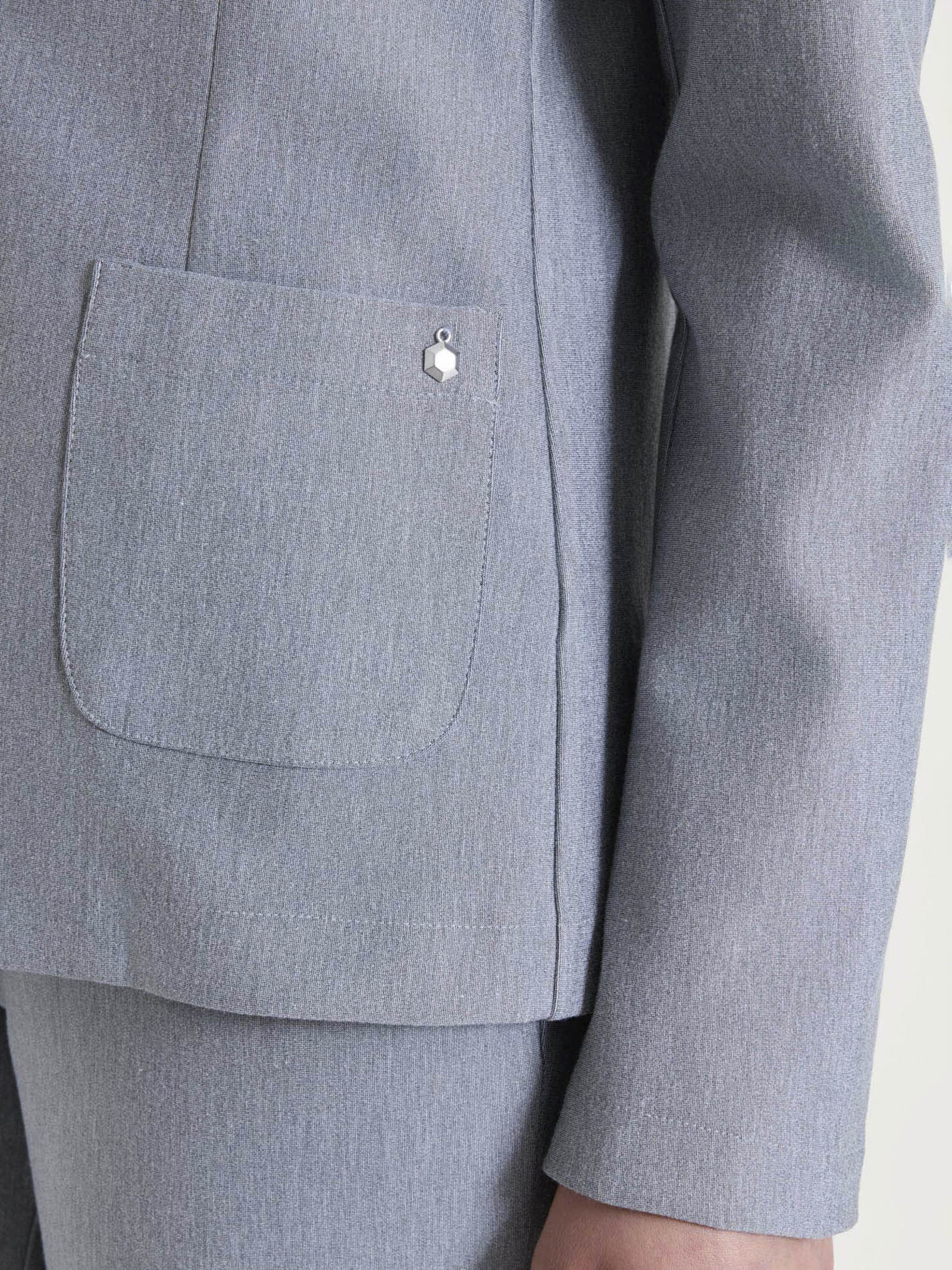 Blazer con due bottoni in Compact Neri Donna - Ragno