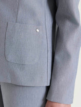 Blazer con due bottoni in Compact Neri Donna - Ragno