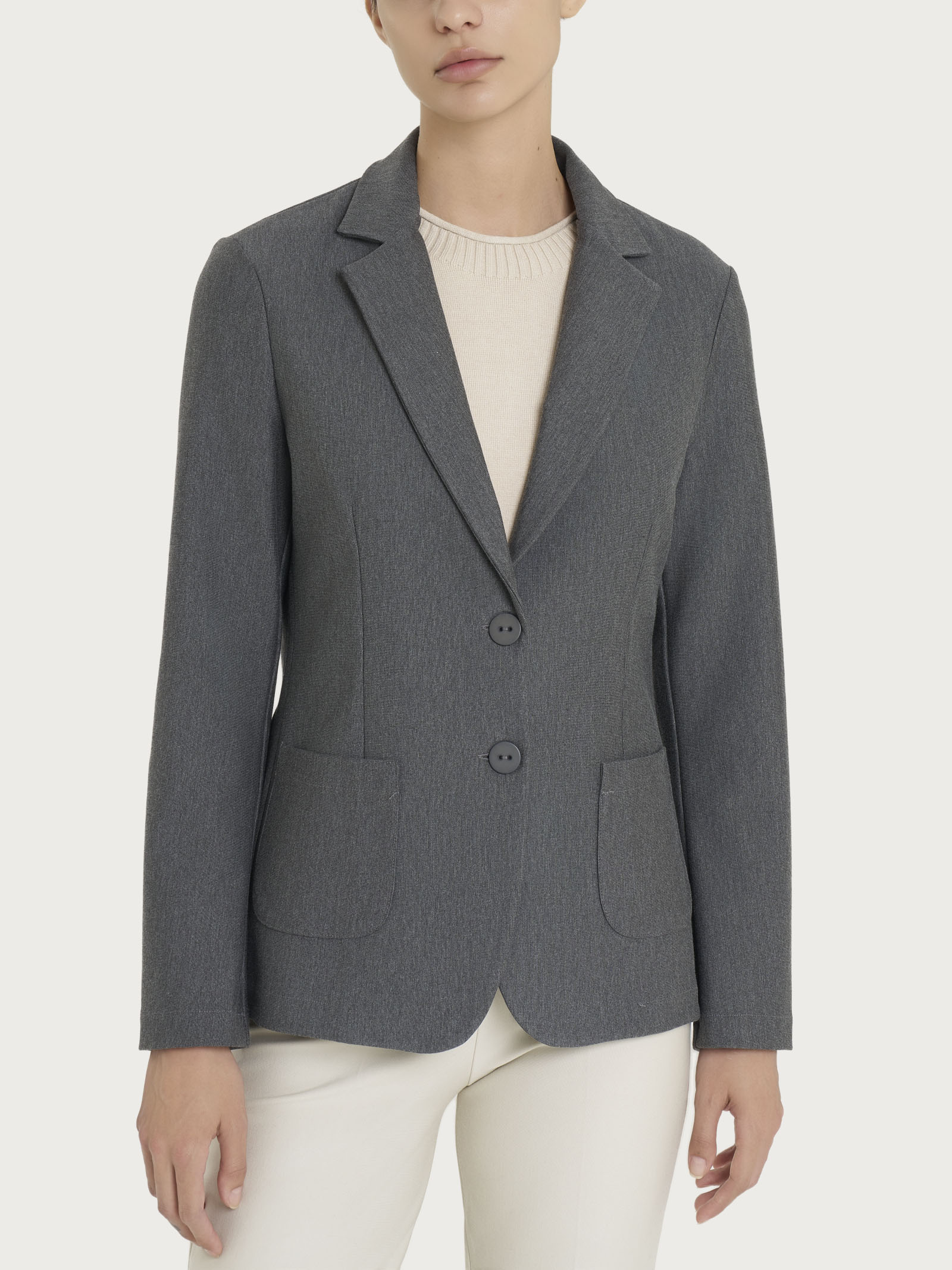 Blazer con due bottoni in Compact -  - Ragno