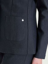 Blazer con due bottoni in Compact Neri Donna - Ragno