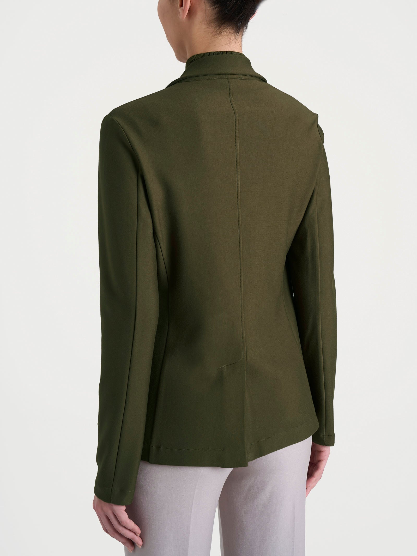 Blazer con due bottoni in Compact Verdi Donna - Ragno