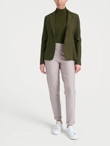 Blazer con due bottoni in Compact Verdi Donna - Ragno