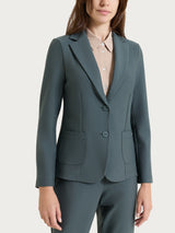 Blazer con due bottoni in Compact Grigi Donna - Ragno