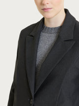 Blazer over con rever a lancia in Compact Neri Donna - Ragno
