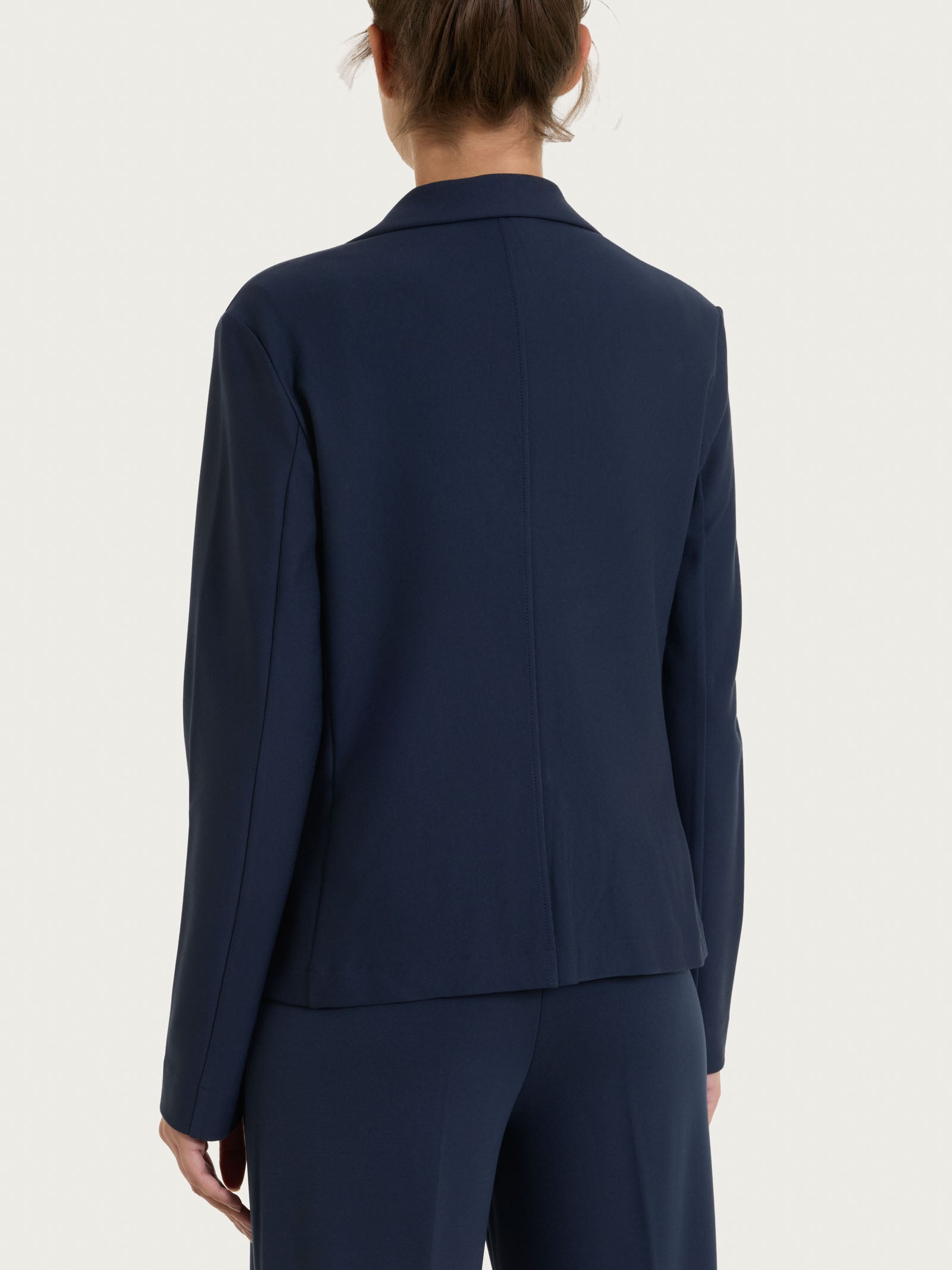 Blazer due bottoni in Compact Blu Donna - Ragno