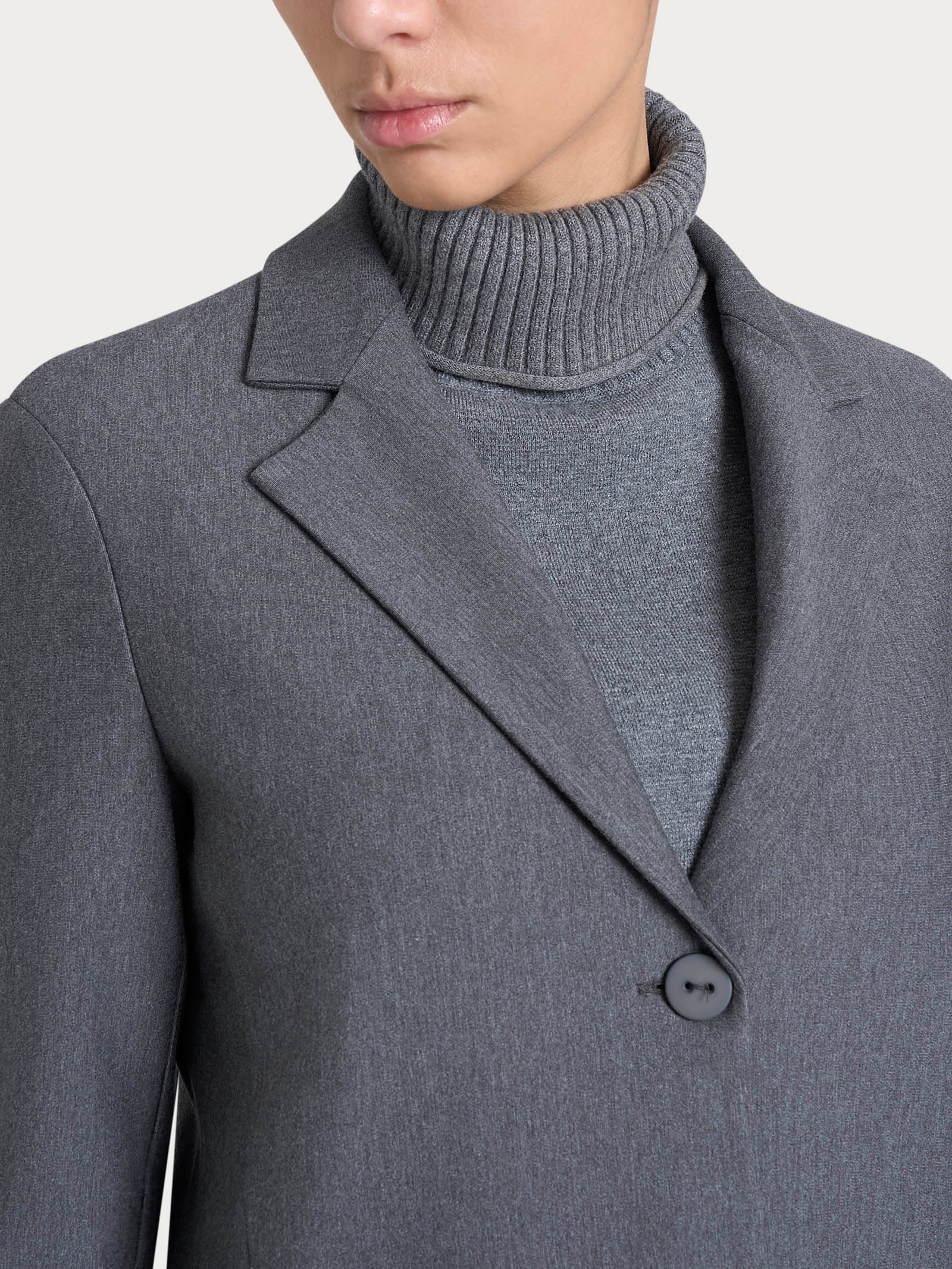 Blazer due bottoni in Compact Neri Donna - Ragno