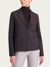 Blazer due bottoni in Compact Marroni Donna - Ragno