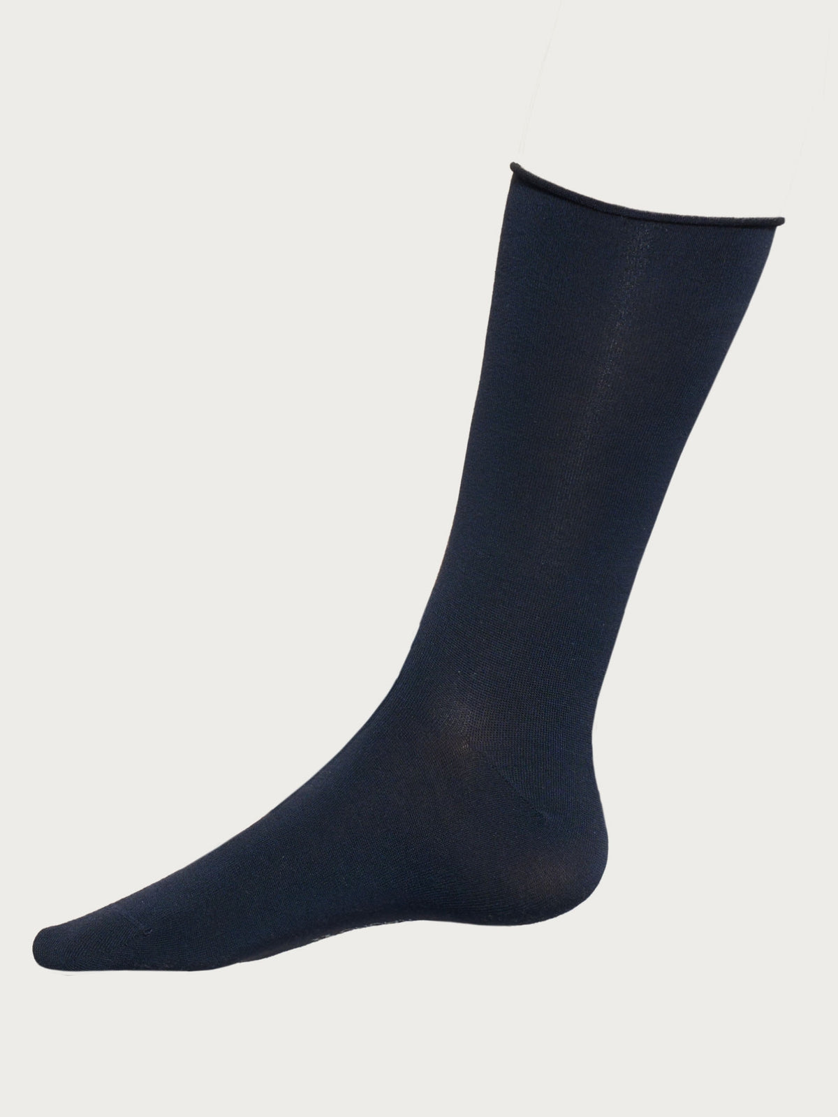 Calza corta in cotone elasticizzato Blu Donna - Ragno
