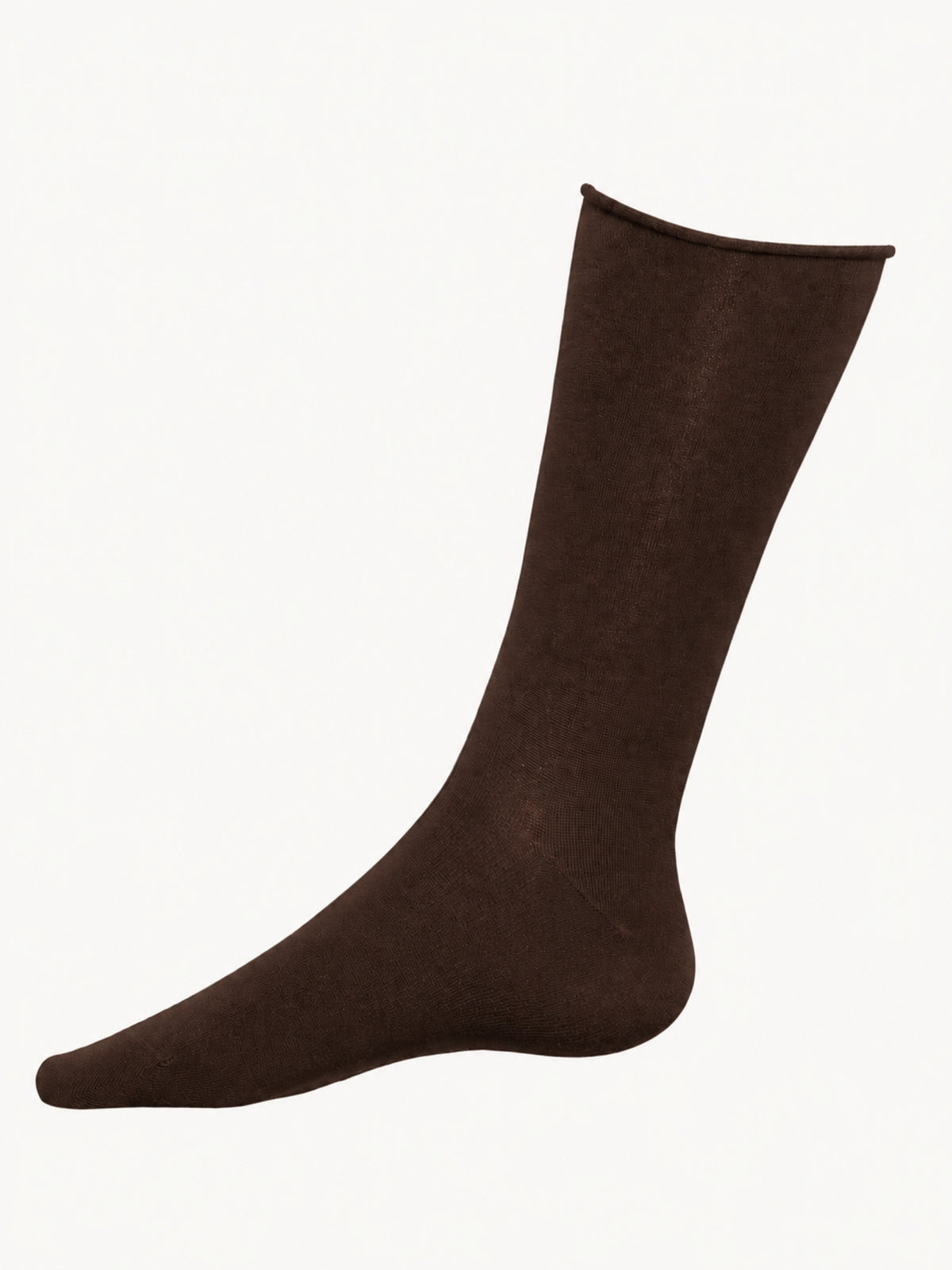 Calza corta in cotone elasticizzato Marroni Donna - Ragno