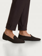 Pantalone ampio con tasche in Compact Grigi Donna - Ragno