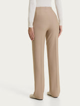 Pantalone dritto con tasche in tessuto Compact Grigi Donna - Ragno