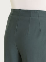 Pantalone a carota con tasche in tessuto Compact Grigi Donna - Ragno