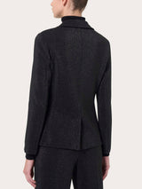 Blazer a due bottoni in tessuto Eco Jacquard -  - Ragno