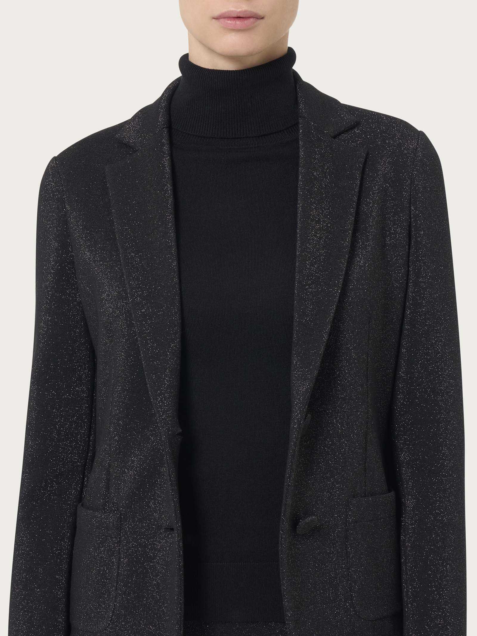 Blazer a due bottoni in tessuto Eco Jacquard -  - Ragno