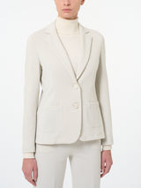 Blazer a due bottoni in tessuto Eco Jacquard -  - Ragno