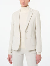 Blazer a due bottoni in tessuto Eco Jacquard -  - Ragno