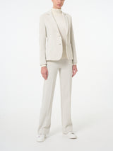 Blazer a due bottoni in tessuto Eco Jacquard -  - Ragno