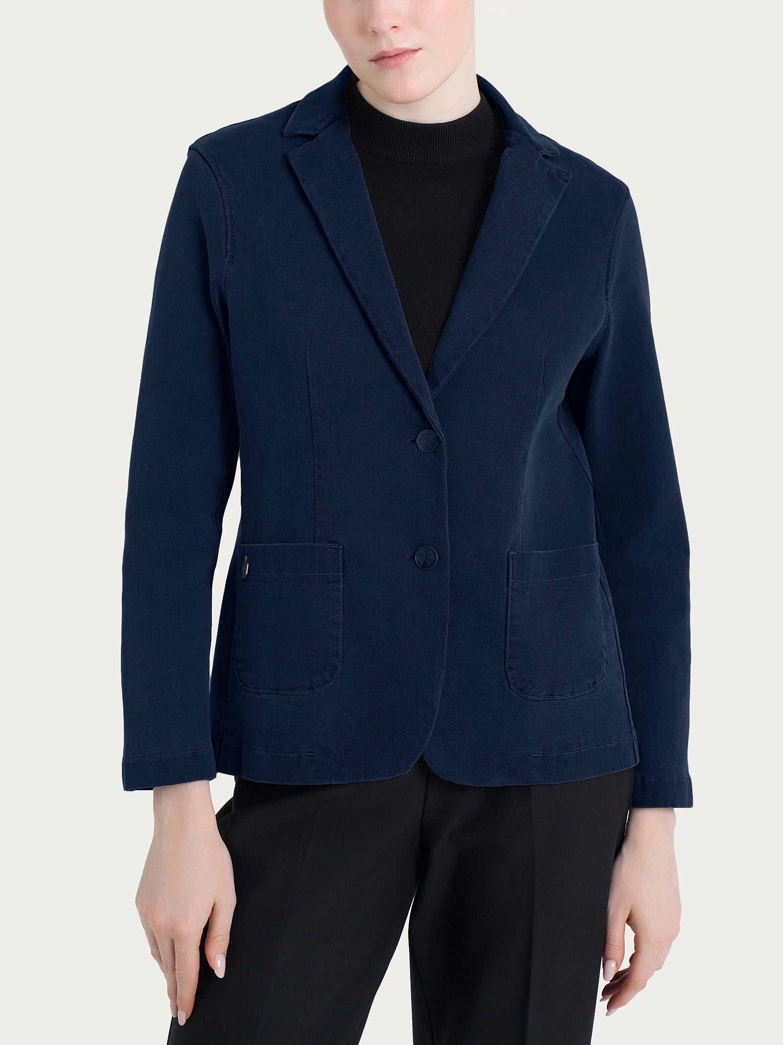 Blazer due bottoni in Super Denim Blu Donna - Ragno