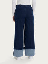 Jeans a palazzo in Super Denim -  - Ragno