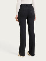 Jeans flare con tasche in Super Denim Neri Donna - Ragno