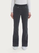 Jeans flare con tasche in Super Denim Neri Donna - Ragno