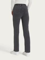 Jeans dritto con tasche in Super Denim Neri Donna - Ragno