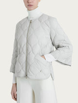 Piumino puffer Onion Quilt con manica 3/4 Grigi Donna - Ragno