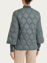 Piumino puffer Onion Quilt con manica 3/4 Grigi Donna - Ragno