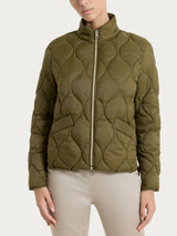 Piumino Onion Quilt con manica lunga Verdi Donna - Ragno