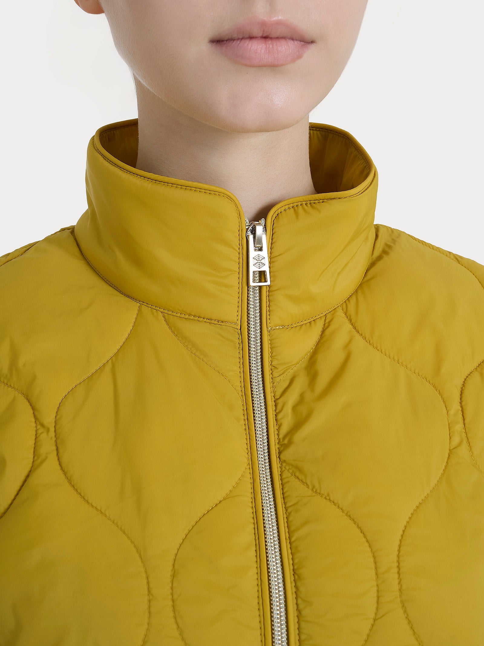 Piumino Onion Quilt con manica lunga Gialli Donna - Ragno