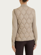 Piumino puffer Smanicato Onion Quilt Grigi Donna - Ragno