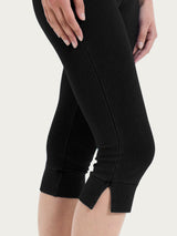 beYOUtiful Homewear – Leggings a pinocchietto in maglia denim Neri Donna - Ragno