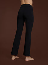 beYOUtiful Homewear – Leggings a gamba dritta in maglia denim Neri Donna - Ragno